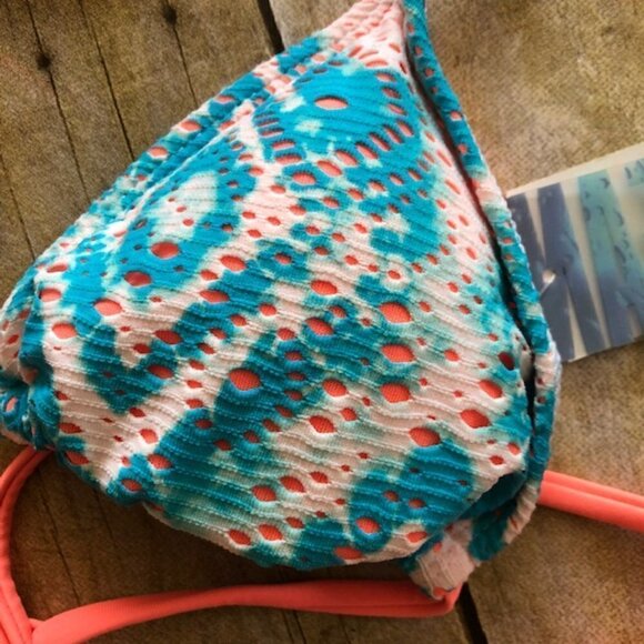 NWT InMocean Electric Tie Dye Triangle Bikini Small - Picture 5 of 7